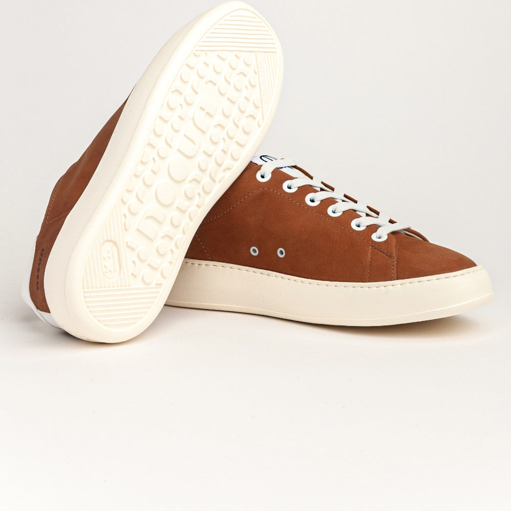 BATIK 64 LOW SNEAKER IN NABUK CUOIO E NYLON RIFRANGENTE